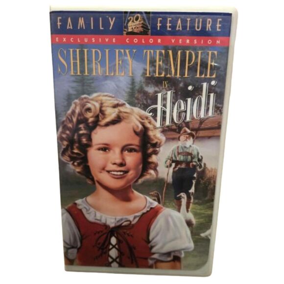 Heidi VHS (1937) – Shirley Temple Classic Family Movie - Picture 1 of 5